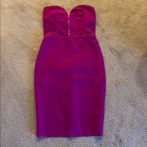 Bec & Bridge Strapless Bodycon Dress